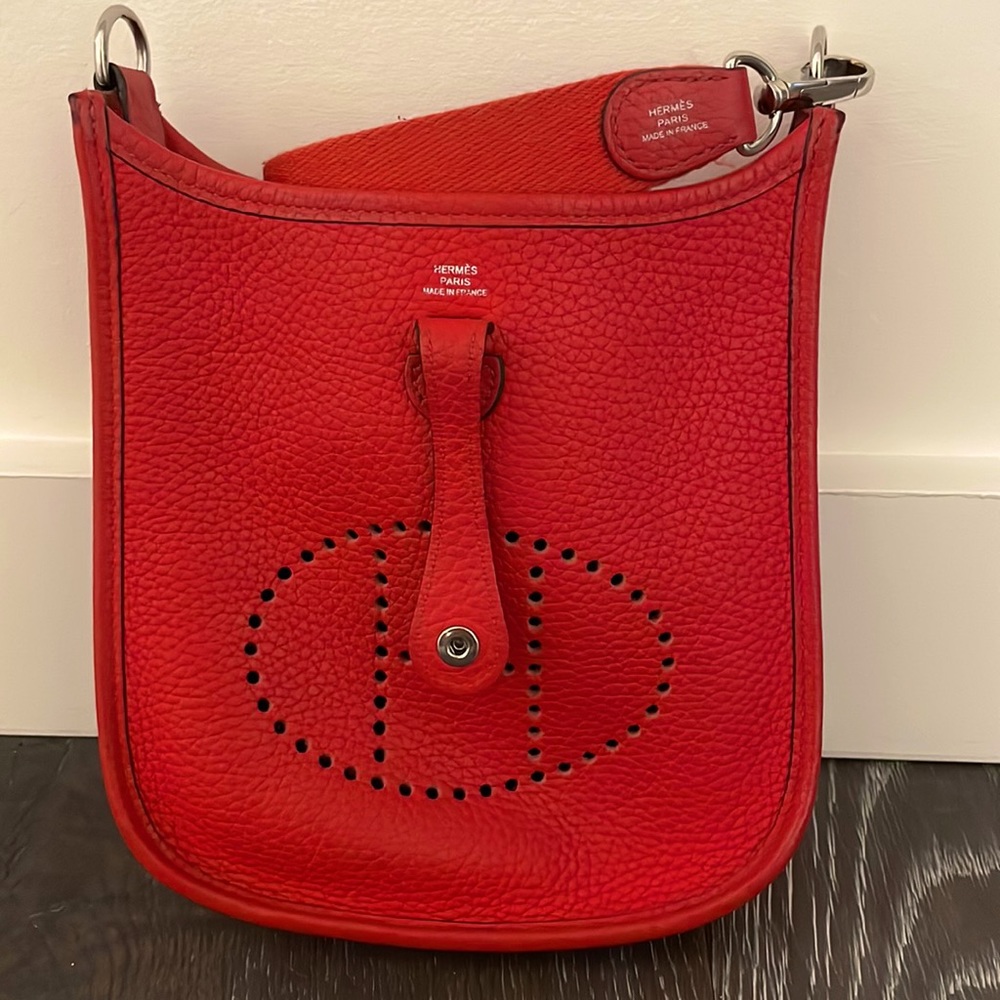 Hermes Mini Evelyne cross body bag